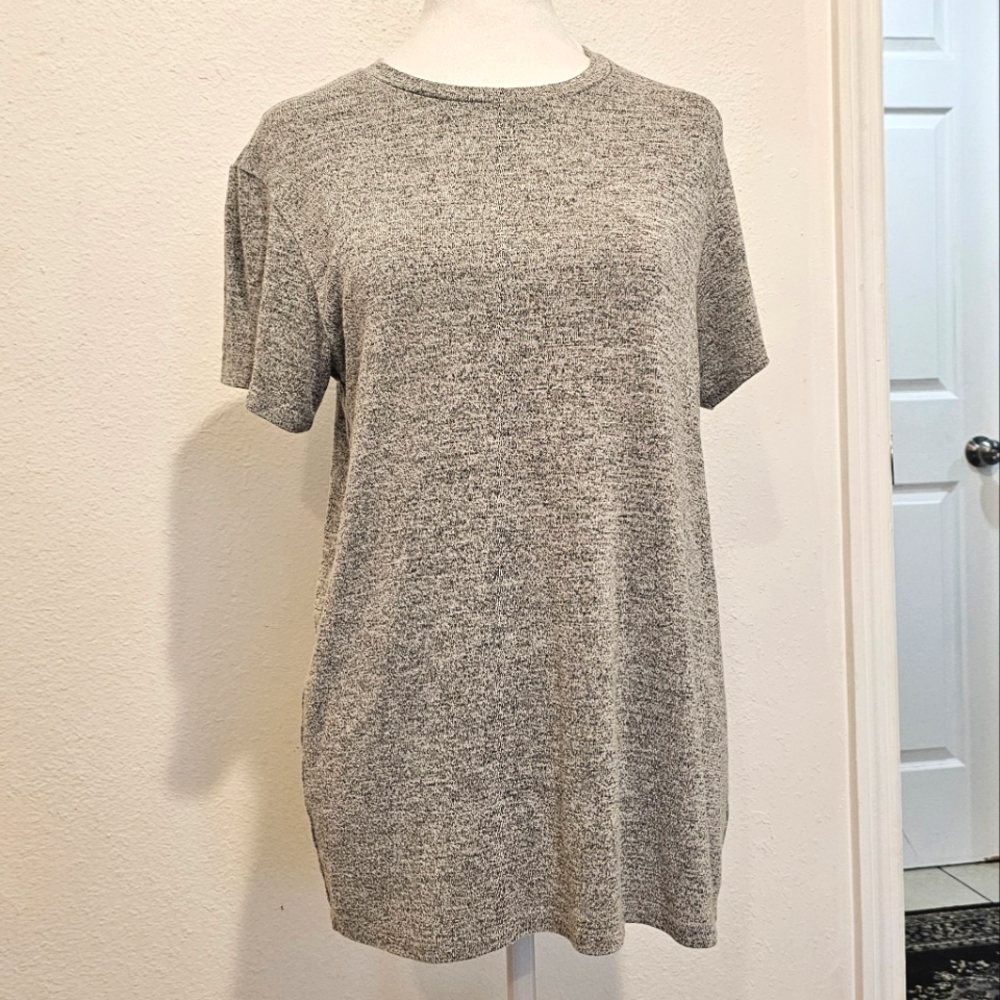 Express Gray Marble Oversized T Shirt Size Small